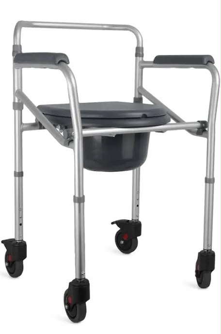 Cadeira de higiene com assento sanitário